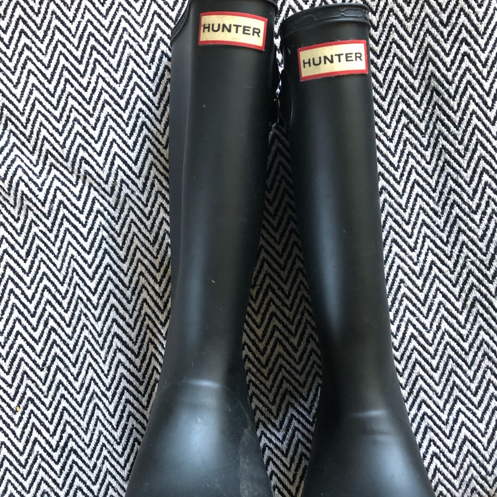 Hunter Classic Black Tall Boots